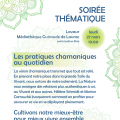 Visuel soiree thematique pratiques chamaniques